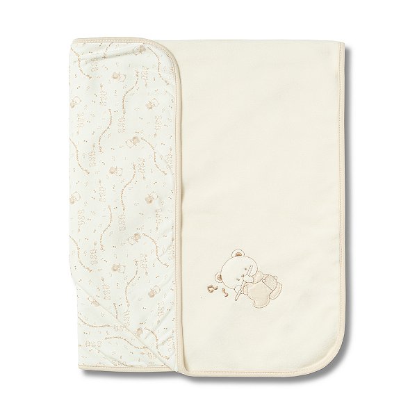 Manta De Soft Hug Canção De Ninar Bege