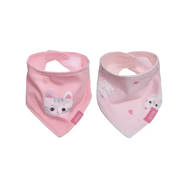 Kit Babador Bandana Pacific Kouii Filhotiis Gato Mia Rosa