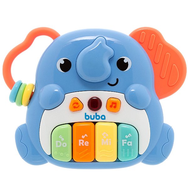 Elefante Musical Buba Azul e Laranja