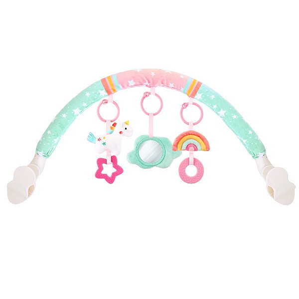Mobile Buba Para Carrinho Magic Unicórnio Rosa e Verde