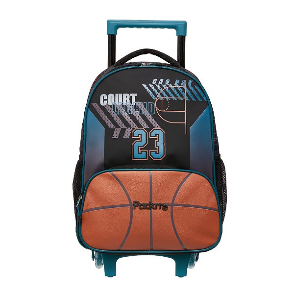 Mochila de Rodinhas Pacific Sem Alça Pack Me Legend Preto