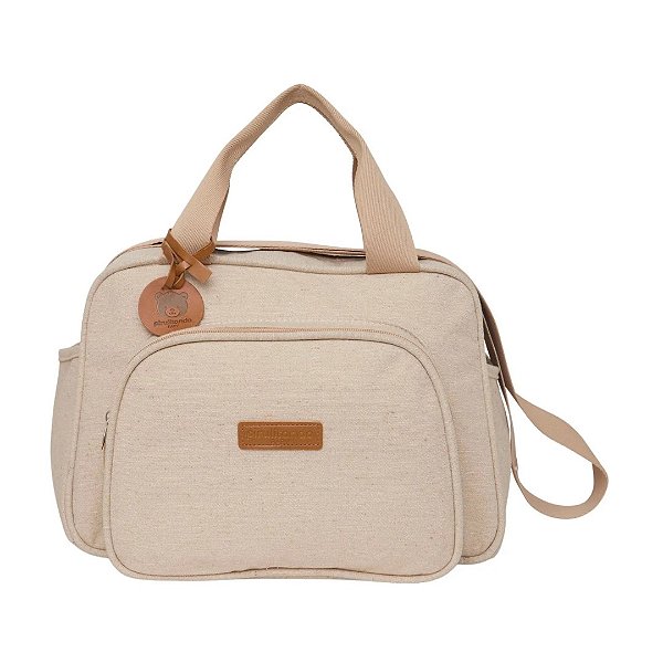 Bolsa Maternidade Pirulitando Baby Média Sentimento Marfim