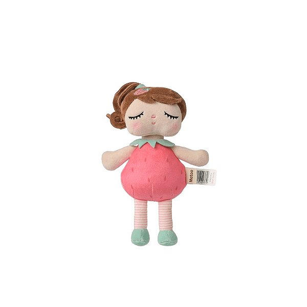 Boneca Metoo Mini Com Caixa Angela Fruta Moranguinho 20CM