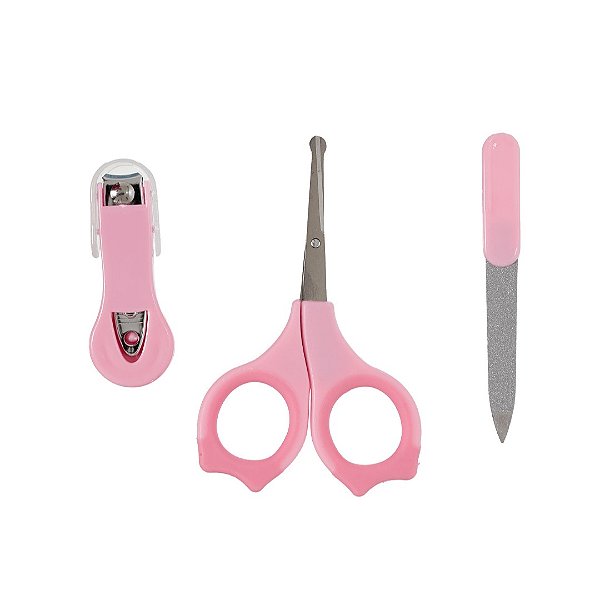 Kit Cuidados do Bebê Lilica Ripilica Happy Sky Rosa