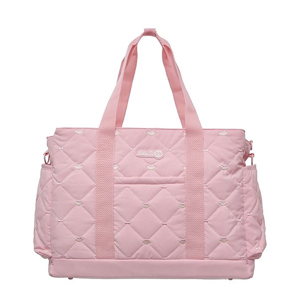 Bolsa de Maternidade Tote Lilica Ripilica Grande Comfy Rosa