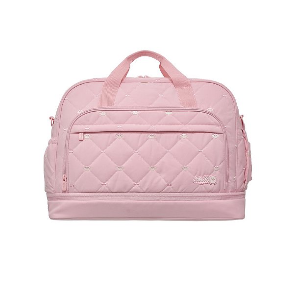 Bolsa de Maternidade Média Lilica Ripilica Comfy Rosa