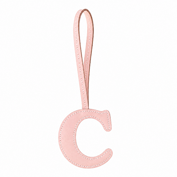 Chaveiro Letra Masterbag Letra C Rose