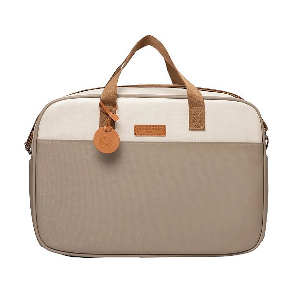 Bolsa Maternidade Pirulitando Baby Grande Petit Cinza