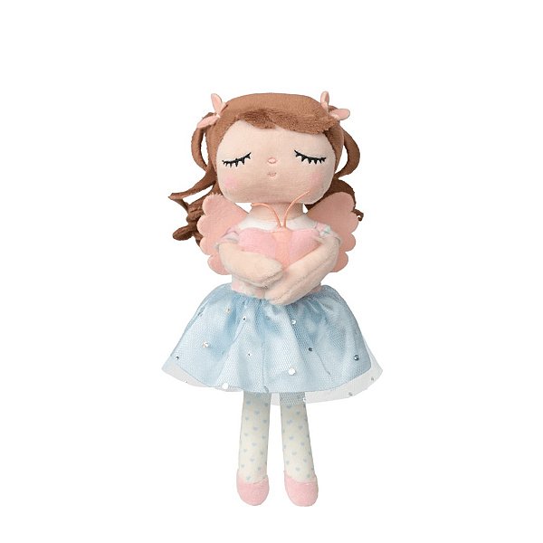 Boneca Metoo Mini Com Caixa Angela Fada Happiness Maya