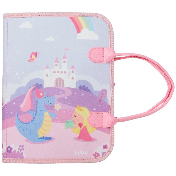 Livro de Atividades Em Feltro Buba Princesa Rosa