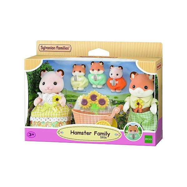 Família Dos Hamster Sylvanian Families Colorido