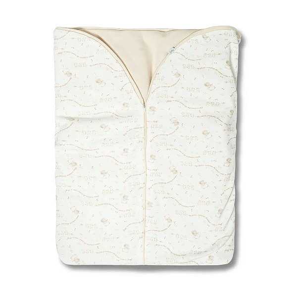 Porta Bebê Hug Canção De Ninar Off White