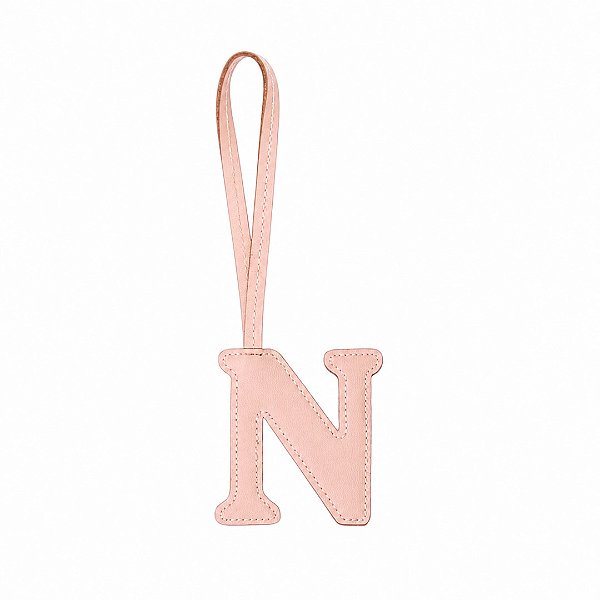 Chaveiro Letra Masterbag Letra N Rose