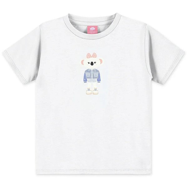 Camiseta Lilica Ripilica New In Jeans Branco