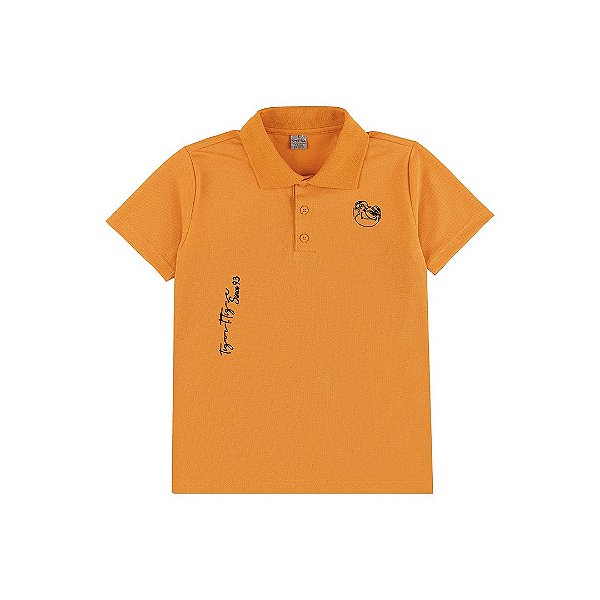 Camiseta Gola Polo Tigor T Tigre Since 93 Amarelo