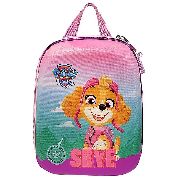 Mochila Pequena Maxtoy Patrulha Canina Skye Nave Rosa