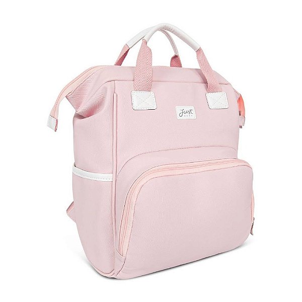 Mochila de Maternidade Just Baby Multifuncional Candy Rosa