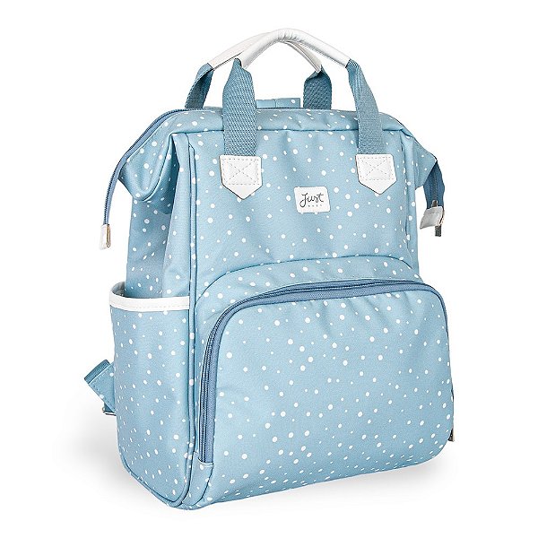 Mochila de Maternidade Just Baby Multifuncional Bunny Azul