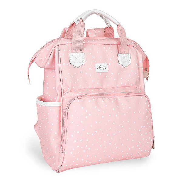 Mochila de Maternidade Just Baby Multifuncional Bunny Rosa