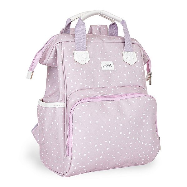 Mochila de Maternidade Just Baby Multifuncional Bunny Lilás