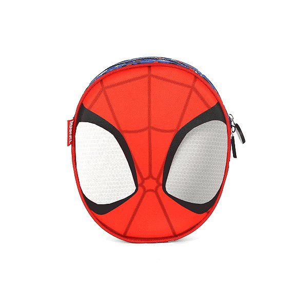 Estojo Box 100 Pens Luxcel Spidey Amazing Azul