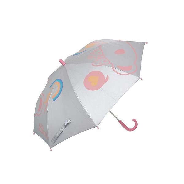 Guarda-Chuva Lilica Ripilica LovIt Glimmer Cinza