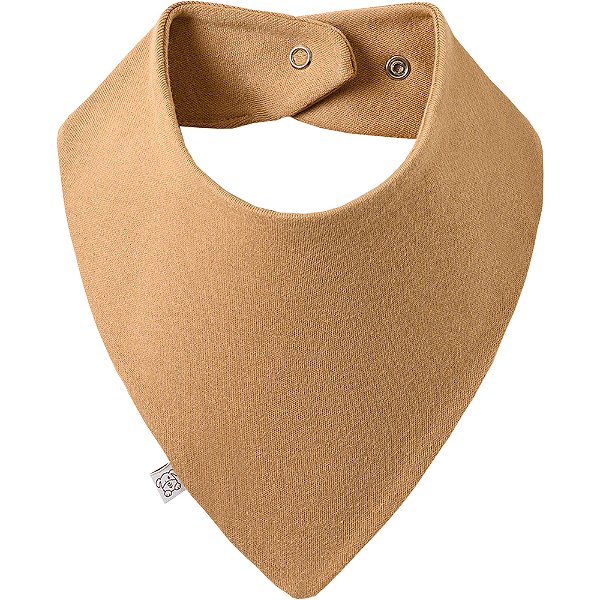 Babador Bandana Pingo Lelê Marrom Castanho