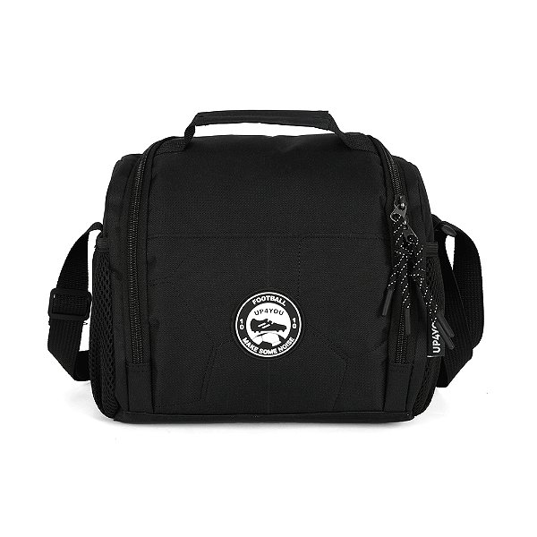 Lancheira Escolar Luxcel Up4You Bola Futebol Preto