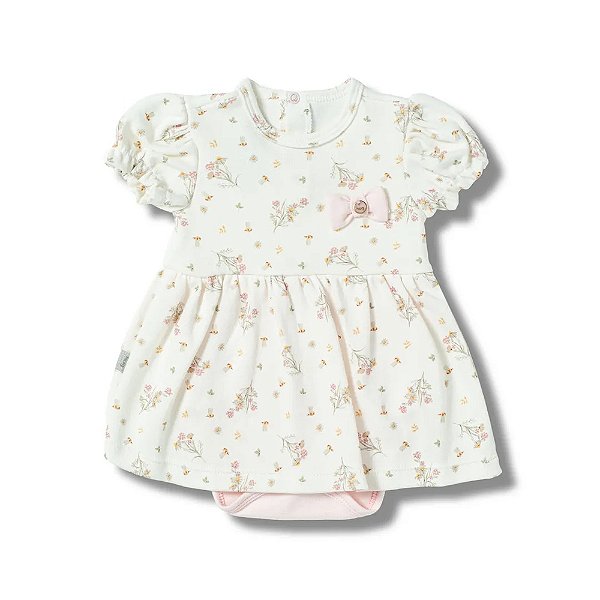 Body Vestido Hug Jardim Da Aurora Rosa