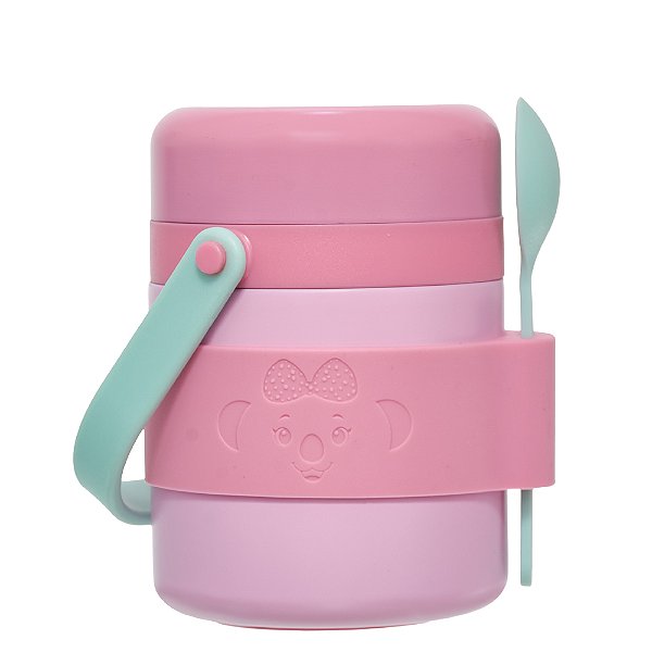 Pote Térmico Lilica Ripilica Inox 300ML Happy Sky Rosa