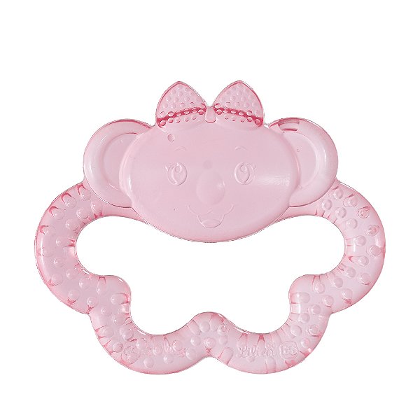 Mordedor Com Água Lilica Ripilica Happy Rosa