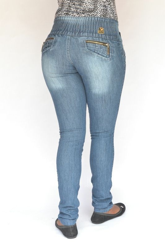 Calça Jeans Helix Feminina Azul com Elastano