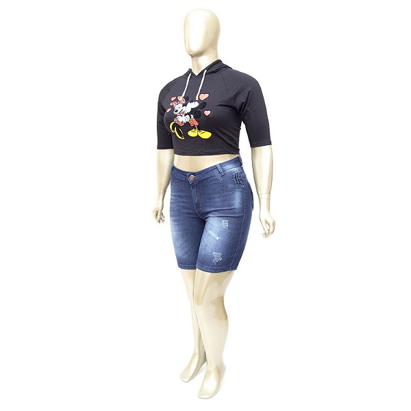 Bermuda Jeans Plus Size MC2