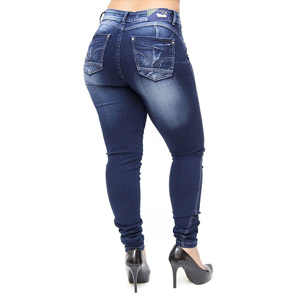 Calça Jeans Cheris Skinny Lailane Azul