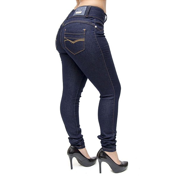 Calça Jeans Credencial Skinny Jesana Azul