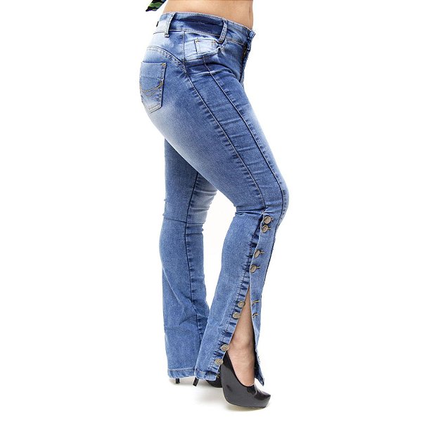 Calça Jeans Feminina Thomix Skinny Neri Azul