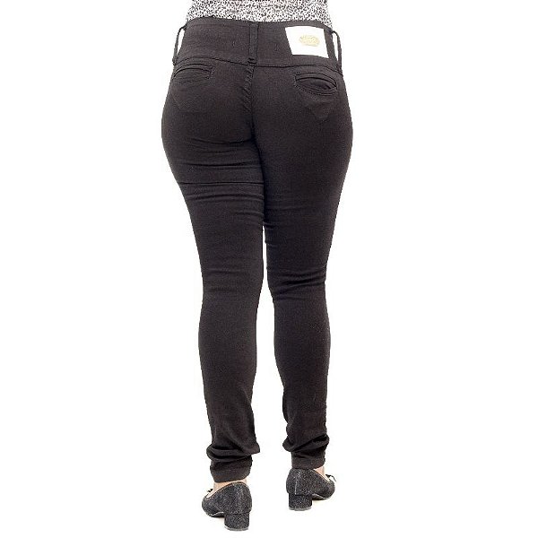 Calça Jeans Legging Feminina Hevox Levanta Bumbum