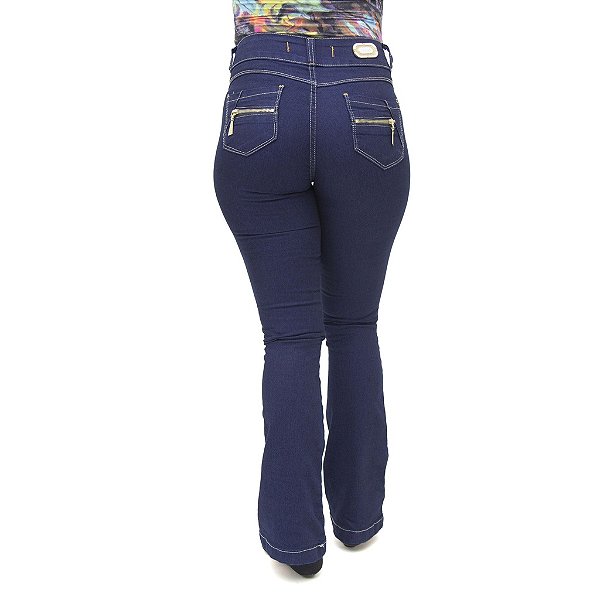 Calça Jeans Feminina Flare Boca de Sino - Compre Agora - Ane Jeans - 11 Anos