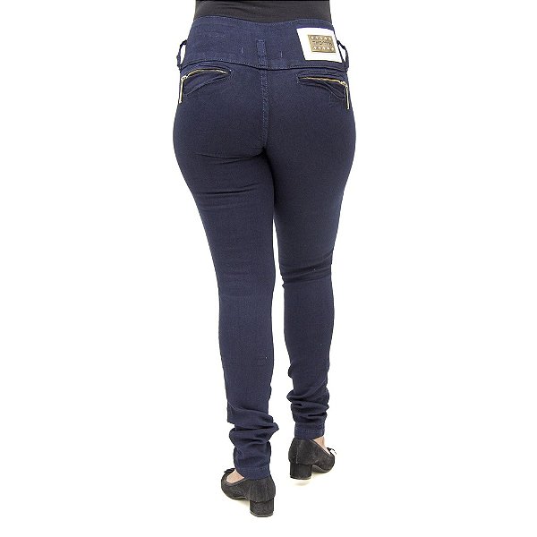 Calça Jeans Feminina Legging Thomix Marinho Levanta Bumbum