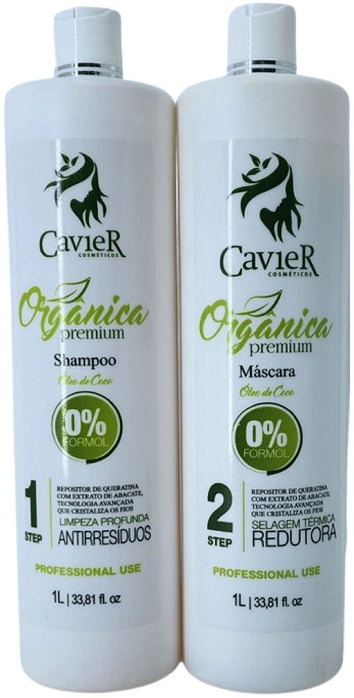 Cavier Progressiva Organica Sem Formol 1000ml