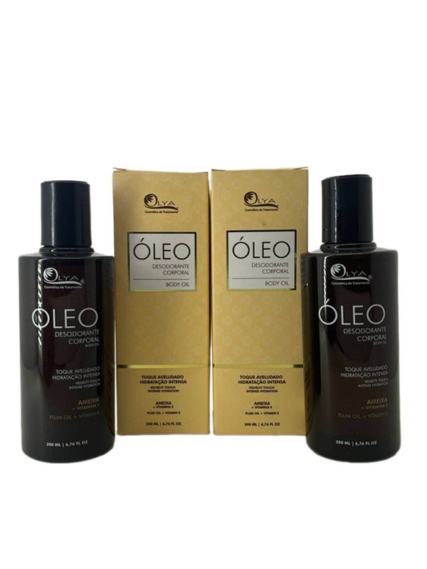 OLYA Óleo Desodorante Corporal 200ml Ameixa