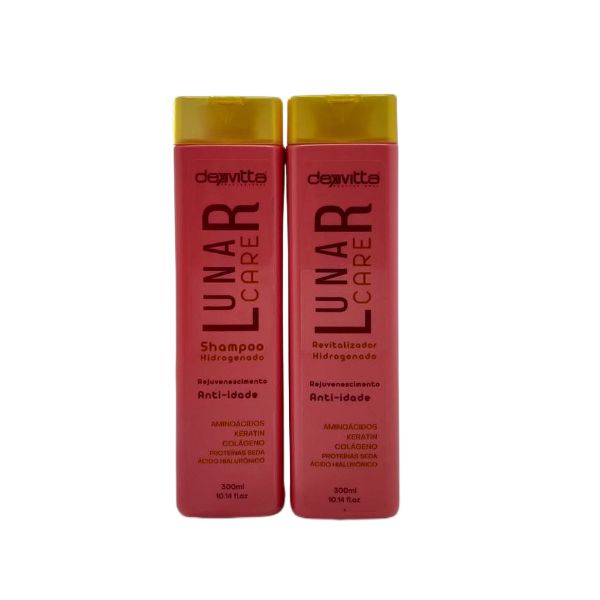 Kit Shampoo 300ml Revitalizante 300ml Lunar Care Dexvitta