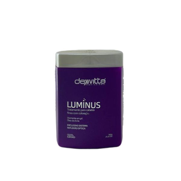 Mascara Dexvitta Luminus 750g Tratamento P/ Cabelos Finos