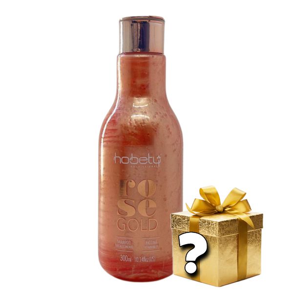 Shampoo Rose Gold 300ml Hobety