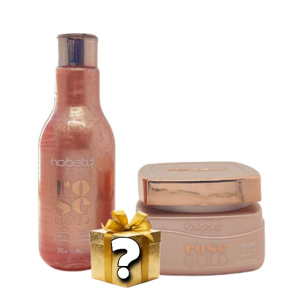 Kit Tratamento Rose Gold 600g Hobety
