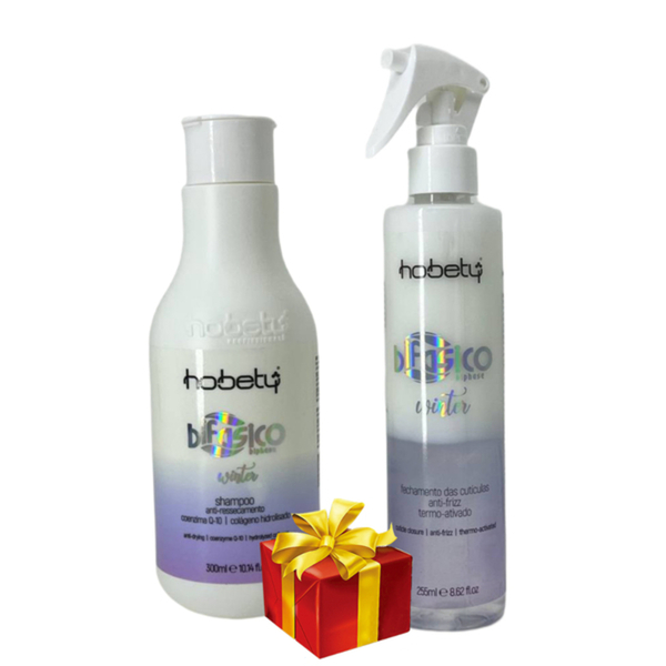 KIT Shampoo + Leave-in Bifasico Winter + Brinde - HOBETY
