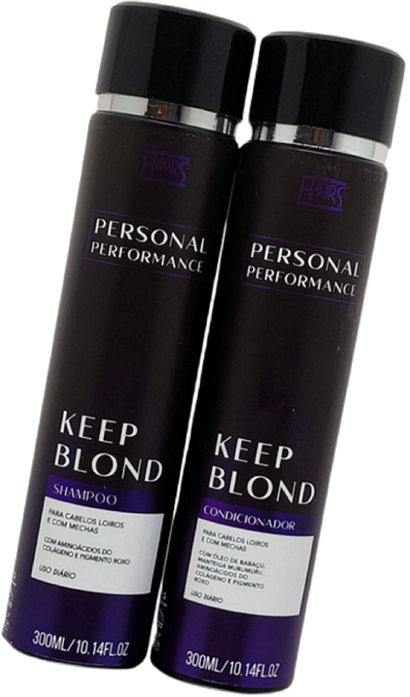 Hairs Keep Blond Kit Shampoo 250ml Condicionador 250ml