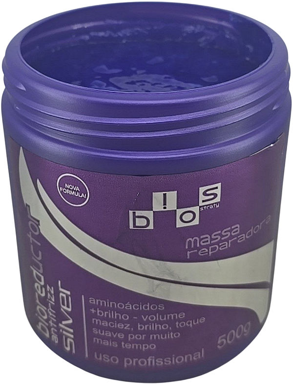 Bios Straty WF Redutor Antifrizz Silver Desamarelador 500g