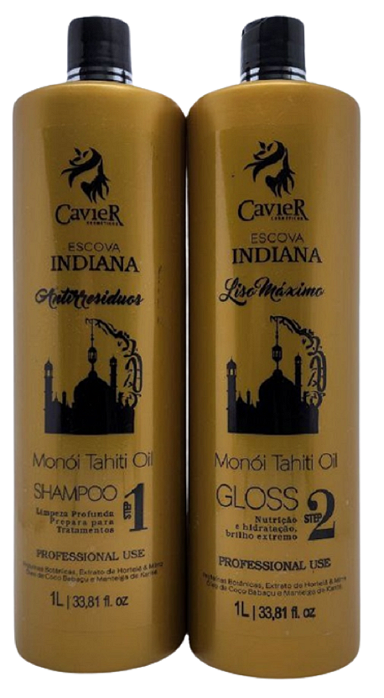 Kit Tratamento Indiana Cavier Cosmeticos + Brinde