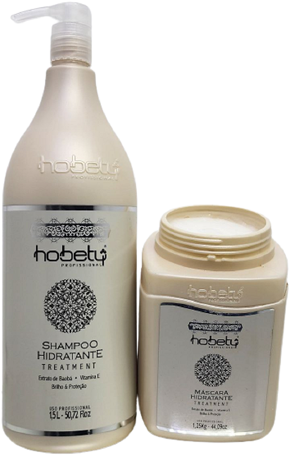 Kit Shampoo Hidratante 1,500ml - Mascara Hidratante 1,250g